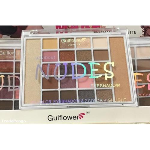 Gulflower Nudes 20 Eyeshadows & 2 Highlighters