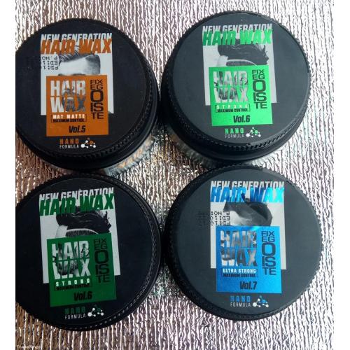 Fixegoiste New Generation Hair Wax Matte, 2X strong; ultrastrong;  total 4x150ml FREE SHIPPING