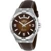 Invicta Objet D Art Leather Brown Dial Men's Watch