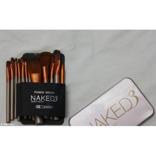 Urban Decay Naked3 Palette + Urban Decay Naked3 Make Up Brushes