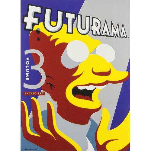 Futurama 3 DVD! NEW, FREE FIRST CLASS SHIPPING