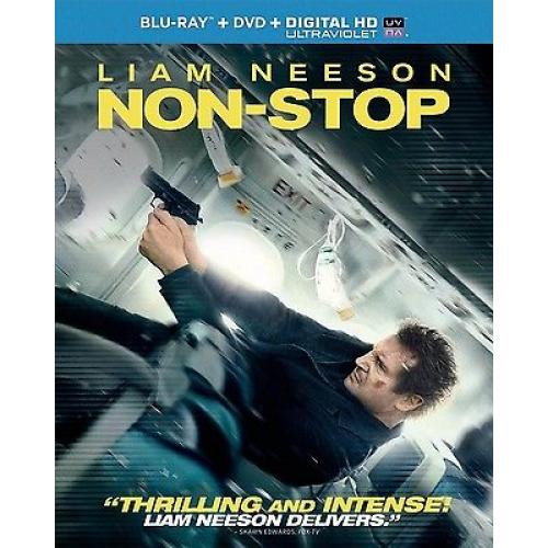 Non-Stop (Blu-ray) dvd/digital not included, free shipping