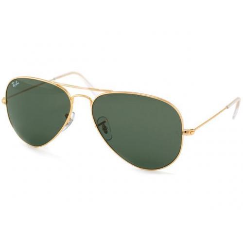 Ray Ban Aviator 58mm Classic Green Sunglasses