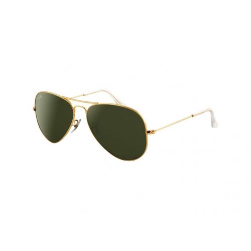 Ray Ban Aviator 58mm Classic Green Sunglasses