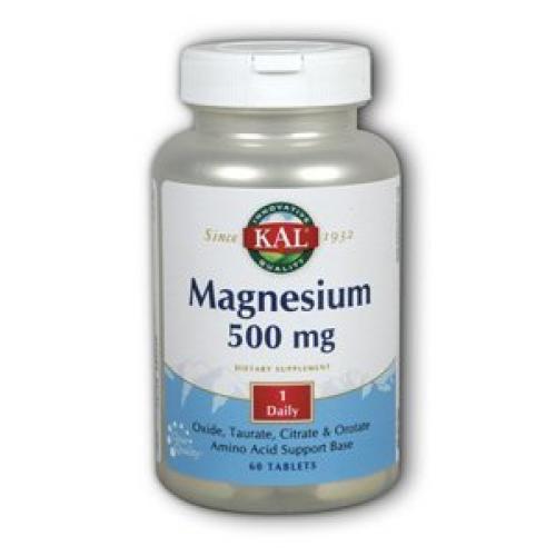 Kal Magnesium One Daily 500mg 60ct