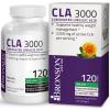 Bronson CLA 3000 High Potency Safflower Oil Weight Loss Enhancement 120 softgels