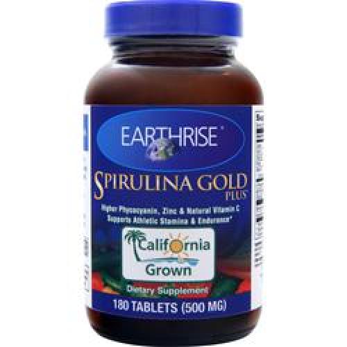 Earthrise Spirulina Gold Plus 180 tabs 500mg