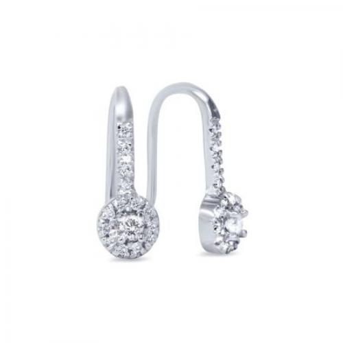 Pompeii3 1/4ct Diamond Earrings White Gold