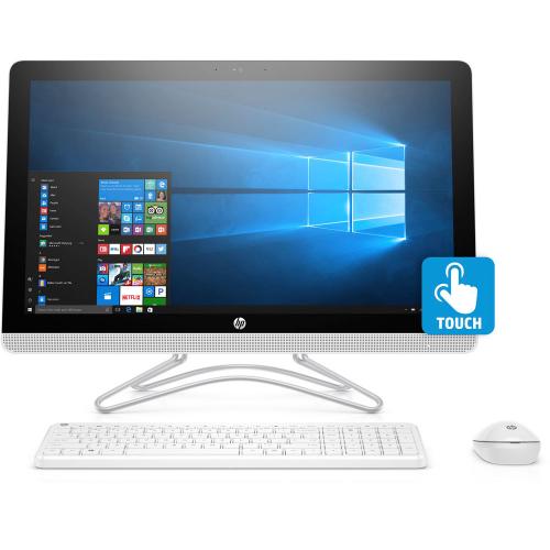 Refurbished HP 24-E042 AMD A9 1TB HDD, 23.8” Full HD Touch-Screen, All-in-One PC