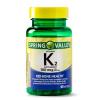 Spring Valley Vitamin K2 Softgels, 100 mcg, 60 Ct