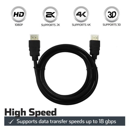 15 ft 4k high-speed HDMI cable (cl3 rated)