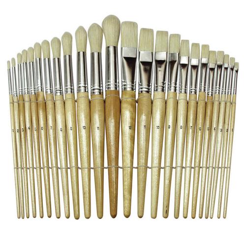 Beginner Paint Brush Set, 24-Pack