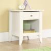 Sauder Shoal Creek NightStand, Soft White Finish