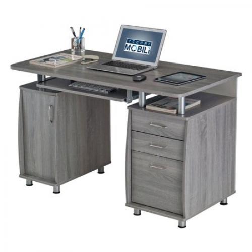 Techni Mobili Complete Workstation Computer Desk With Storage