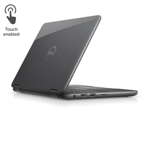 Dell - Inspiron 11 3000 2-in-1, 11.6-inch HD, Intel Pentium Processor N3710, 4GB 1600MHz DDR3L, 500 GB HDD