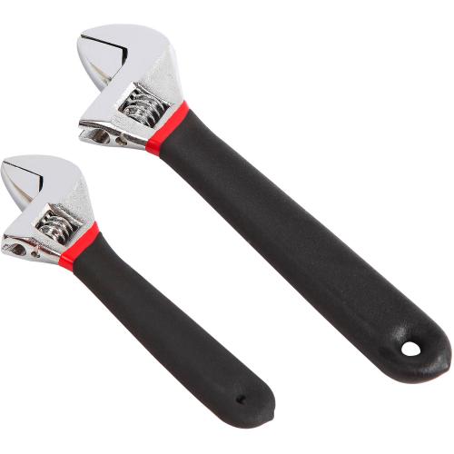 Hyper Tough 2-Piece Adjustable Wrench Set