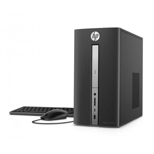 HP Pavilion 570-p023w Desktop Tower, Intel Core i5-7400, 8GB Memory, 128GB SSD + 1TB HD Win 10