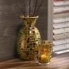 Elegant Expressions Mosaic Glass Vase