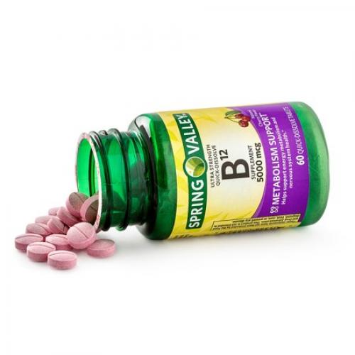  Vitamin B12 Fast Dissolve Tablets by Spring Valley