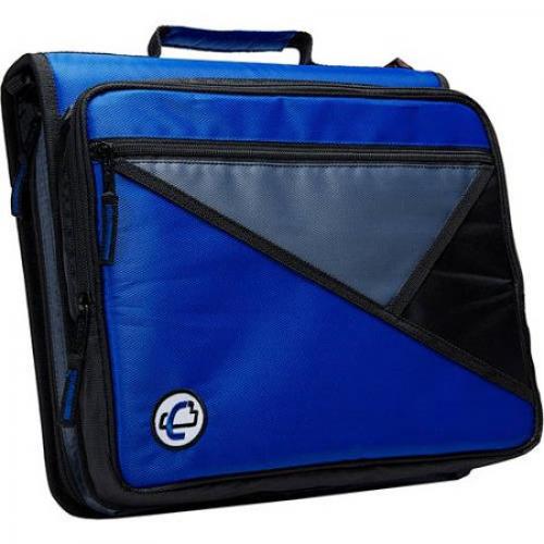 Case-It Universal 2-Inch Zipper Binder, Holds 13 Inch Laptop