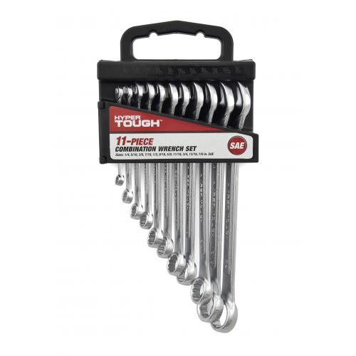 Hyper Tough 11-Piece Combination Wrench Set