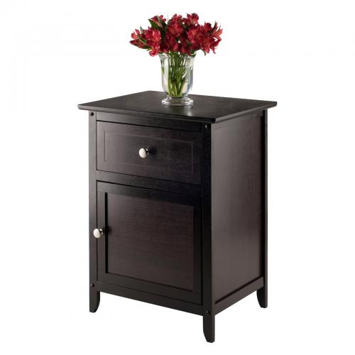 Night Table (Nightstand) With Cabinet and Drawer