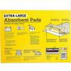 Kirkland Extra-Large Absorbent Pads 30x23 100 Count No Leaks Quick Absorption XL