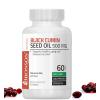 Black Cumin Seed Oil 500 mg Premium Non-GMO Cold Pressed Formula, 60 Softgels