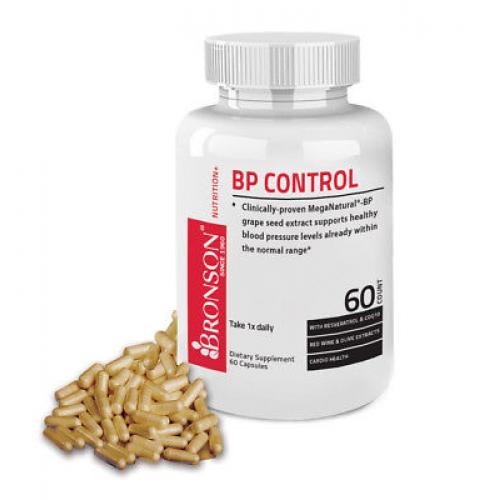 Bronson Blood Pressure Control, 60 Capsules