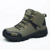 Winter Work Boots Men Plush Warm Shoes Adult Non Slip