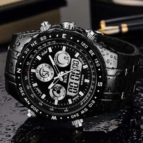 BINZI Men's Wristwatch Sport Waterproof