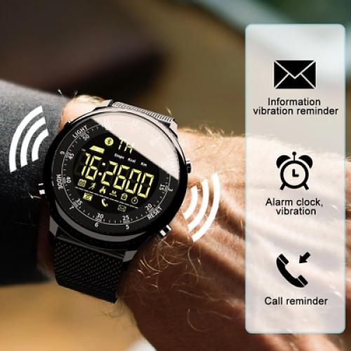 LOKMAT Bluetooth Smartwatch Waterproof Sport Men Digital