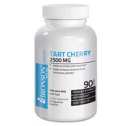 Bronson Tart Cherry Extract 2500mg Non-GMO Gluten & Soy Free, 90 Vegi Capsules