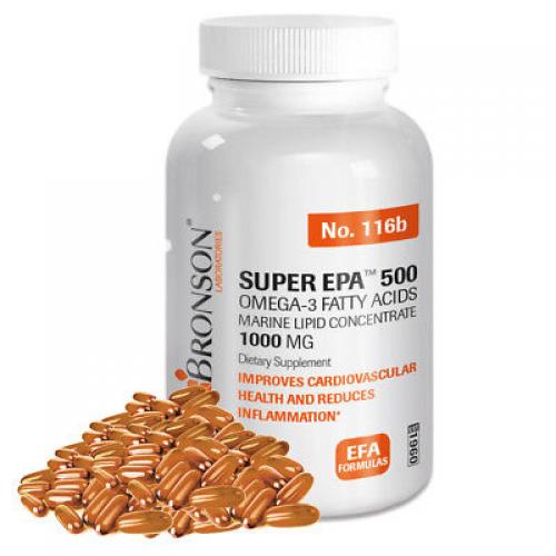 Bronson Super EPA 500, 250 Softgels