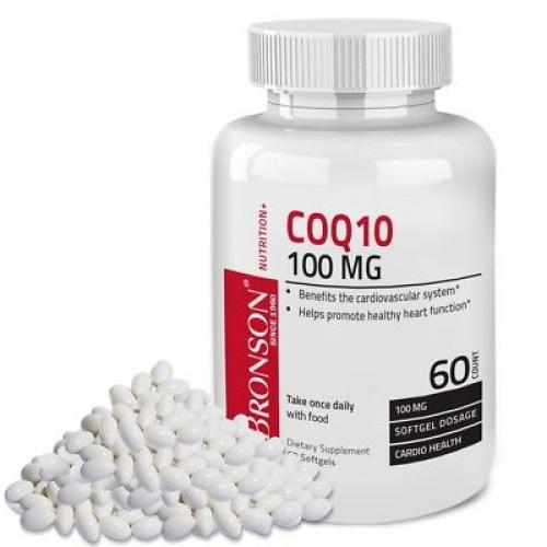 Bronson CoQ10 100mg Cardiovascular & Anti aging Support, 60 Softgels