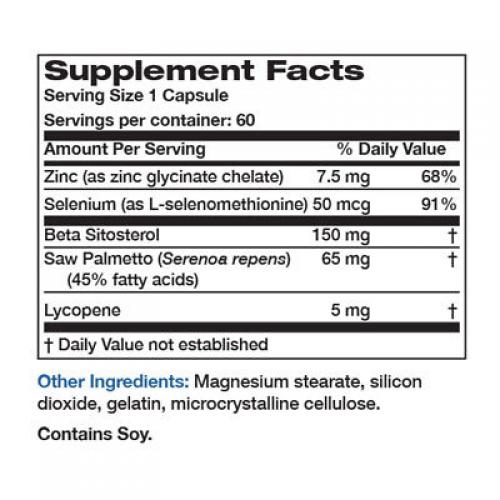 Bronson Beta Sitosterol Prostate Complex, 60 Capsules