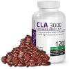 Bronson CLA 3000 High Potency Safflower Oil Weight Loss Enhancement 120 softgels