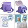 Fuji Instax Mini 9 Fujifilm Instant Camera All Colors + 40 Film Deluxe Bundle