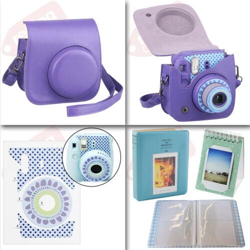 Fuji Instax Mini 9 Fujifilm Instant Camera All Colors + 40 Film Deluxe Bundle