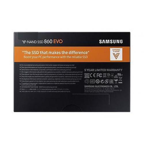 New SAMSUNG 860 EVO Series 2.5 500GB SATA III V-NAND 3-bit MLC Internal SSD