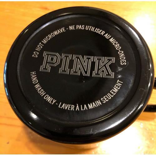 Victoria's Secret Pink Coffee Mug Double Wall Stainless Steel Cup Tumbler