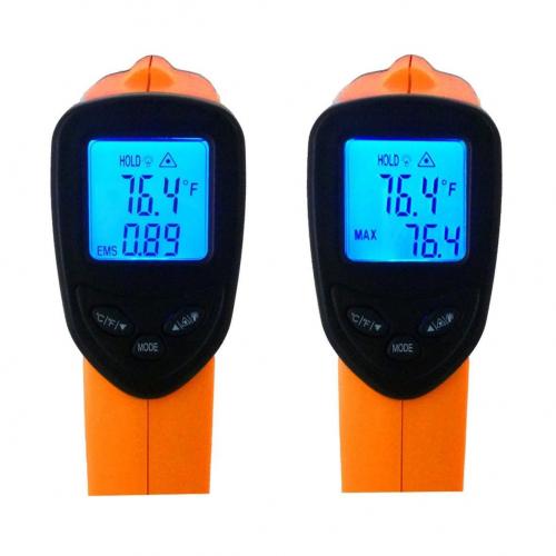 Temperature Gun Non-contact Infrared IR Laser Digital Thermometer -58 F to 932 F