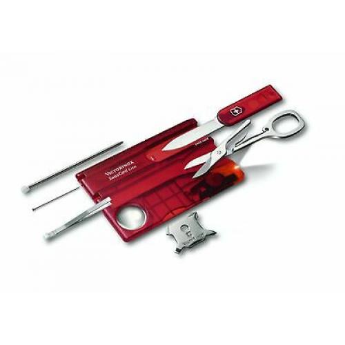 SwissCard, Lite Rubin Transparent by Victorinox