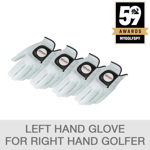 X-Large Kirkland Signature XL Leather Golf Glove for Right Handed Golfer 4-Pack