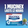 Mucinex Maximum Strength Expectorant (48 Tablets) Chest Congestion Relief EXP