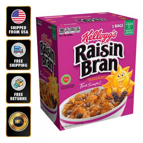 Kelloggs Raisin Bran Cereal (2 Pack)