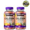 Kirkland Signature Calcium 500 mg with D3, 240 Adult Gummies (120 x 2 bottle)