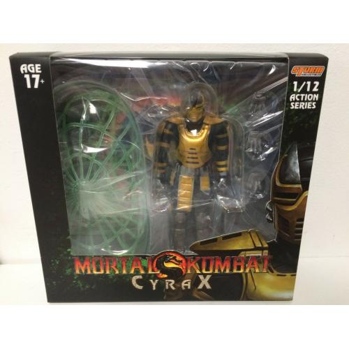 SHIPPING NOW Storm Collectible Toys 1/12 Scale MORTAL KOMBAT CYRAX Action Figure