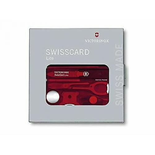 SwissCard, Lite Rubin Transparent by Victorinox