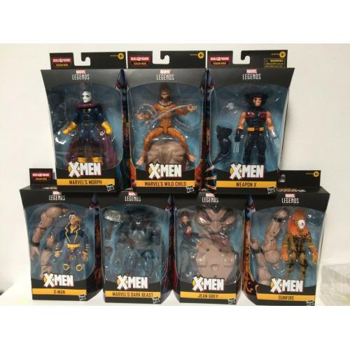 Marvel Legends X-men 2020 Wave COMPLET Set Sugar Man BAF Age Of Apocalypse NEW